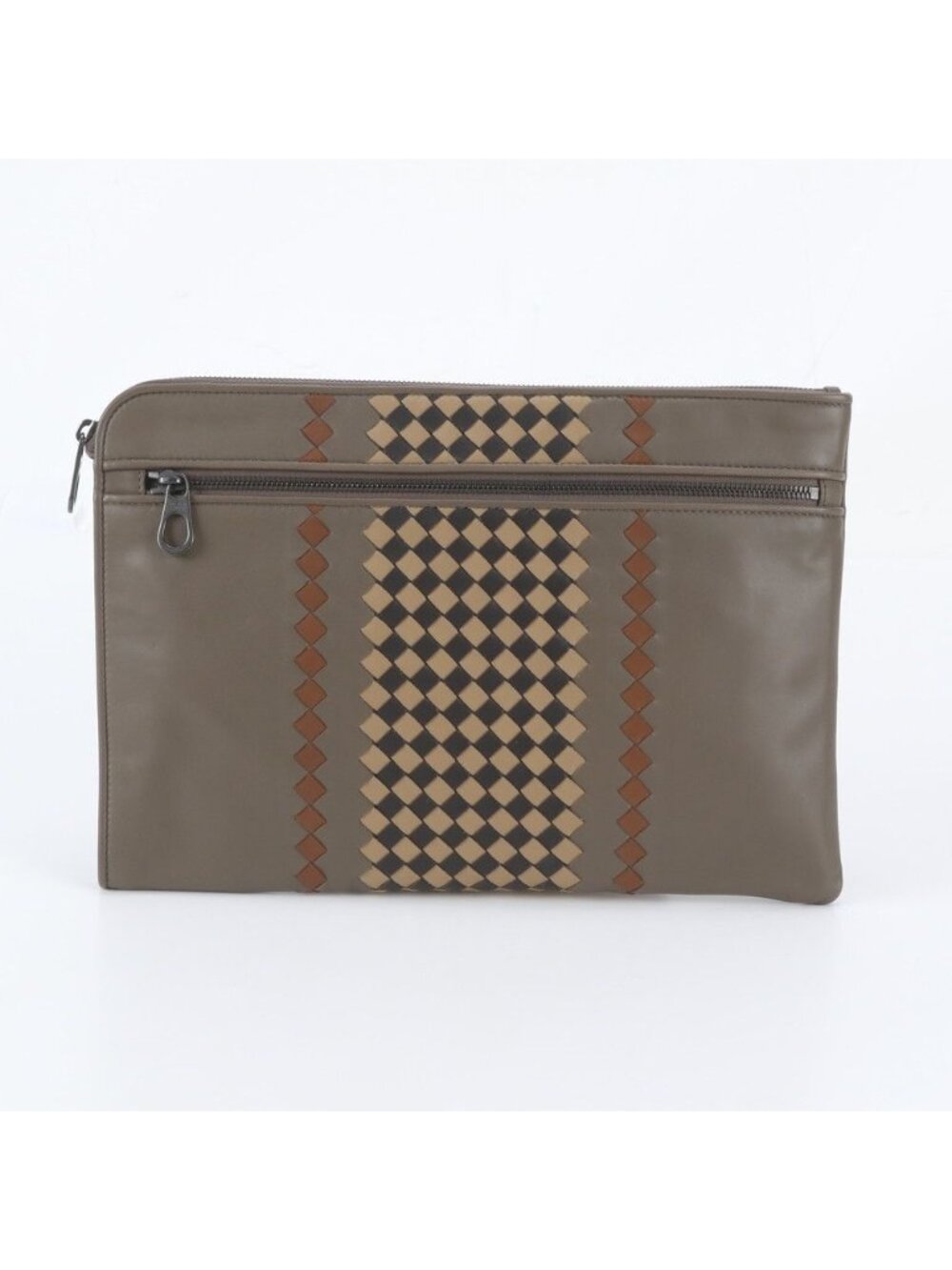Bottega Veneta Intrecciato Leather Clutch Pouch Business